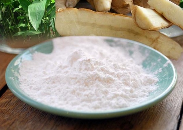 Arrowroot farina - Elenco ingredienti. Ricette cucina con arrowroot
