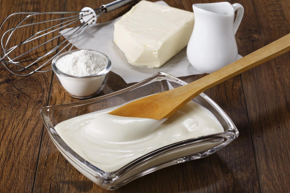 Besciamella - Elenco ingredienti. Ricette cucina con besciamella