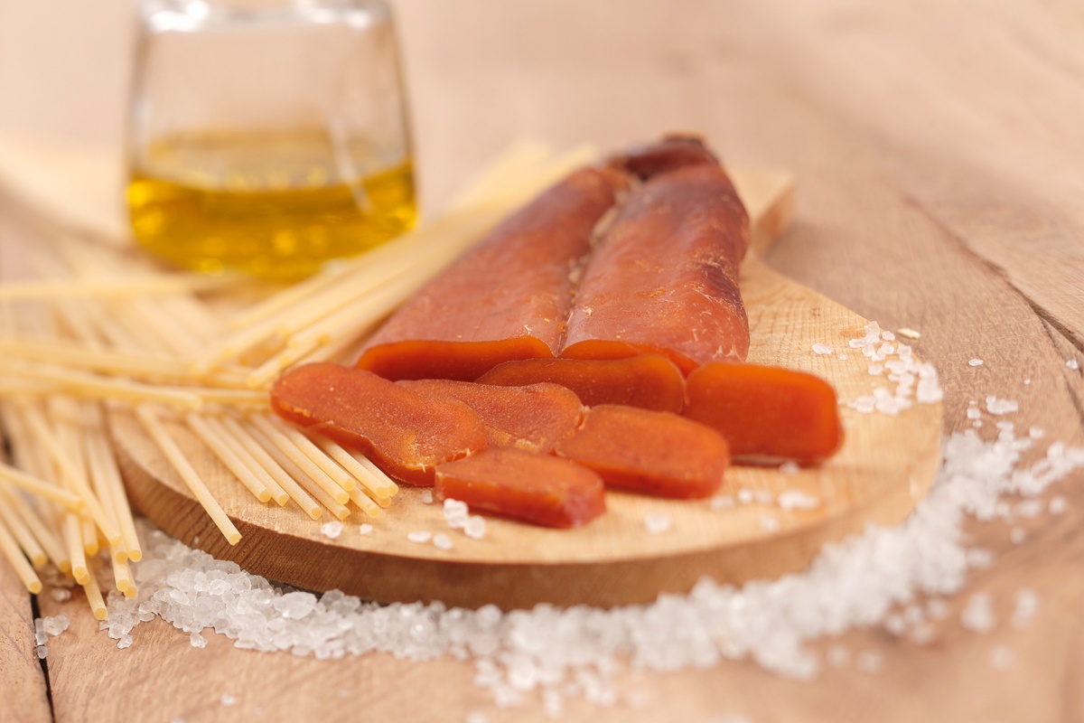 Bottarga - Elenco ingredienti. Ricette cucina con bottarga