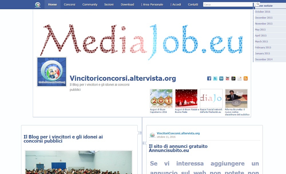 Blog vincitori concorsi pubblici e lavoro pubblico. Notizie concosi pubblici