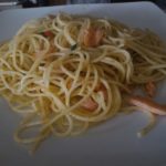 Spaghetti al salmone e bottarga - Ricette cucina primi piatti veloci e semplici