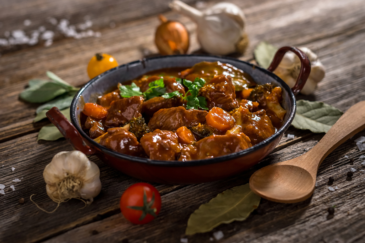 Stufato di carne - Ricetta Marcello Brunaldi incucinaconte