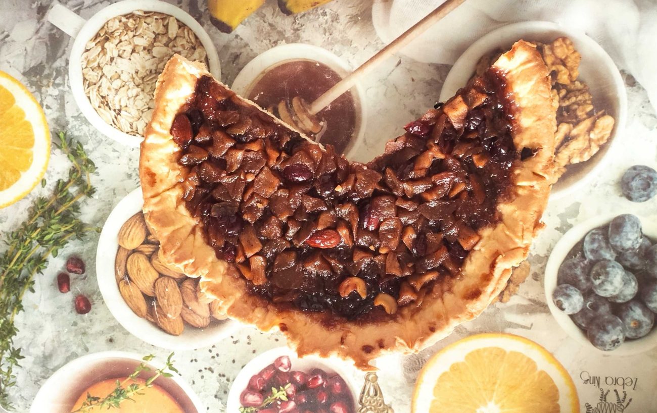 Crostata di marmellata e mele